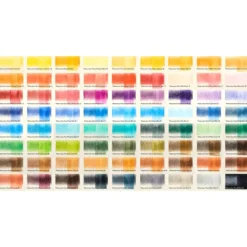 DERWENT Watercolour Holzkasten, 72 Aquarellstifte