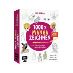 Die ultimative Motiv-Bibliothek – 1000 x Manga zeichnen