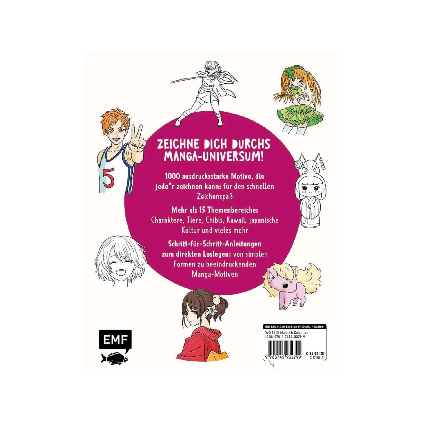 Die ultimative Motiv-Bibliothek – 1000 x Manga zeichnen