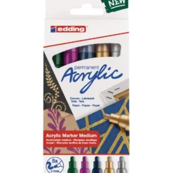 edding® 5100 Acrylmarker 5er-Sets