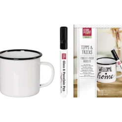 Emailletasse, Bastelset