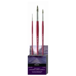 ESCODA® Antonio Lopez Garcia Ölmalpinsel Set, Serie 8602-2