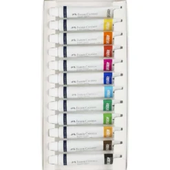 FABER-CASTELL Acrylfarben 12er-Set