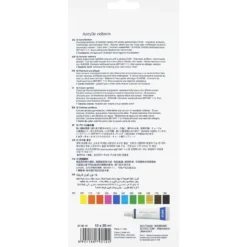 FABER-CASTELL Acrylfarben 12er-Set