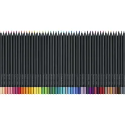 FABER-CASTELL Black Edition Buntstifte, Kartonetui + Aufsteller Stifte Halter, Sets