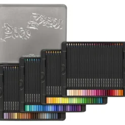 FABER-CASTELL Black Edition Buntstifte, 100er-Metalletui