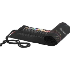 FABER-CASTELL Black Edition Buntstifte, 72er-Stifterolle