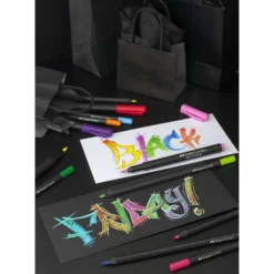 FABER-CASTELL Black Edition, Brush Soft Pen Sets