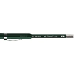 FABER-CASTELL Bleistift CASTELL® 9000 PERFECT mit integriertem Spitzer