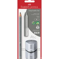 FABER-CASTELL Bleistift Jumbo GRIP Set
