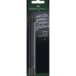 FABER-CASTELL Bleistift Urban, 3er-Set