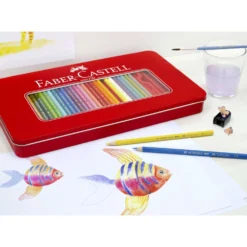 FABER-CASTELL Buntstift 60er-Set im Metalletui