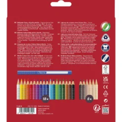 FABER-CASTELL Colour Grip Skin Tones 18+6, Set