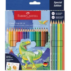 FABER-CASTELL Colour Grip Special Edition Dino, Set