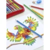 FABER-CASTELL Dreikant-Buntstifte Etui 18+4+2