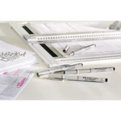 FABER-CASTELL ECCO-PIGMENT Tintenfeinschreiber 4er Set, Cycle