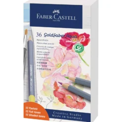 FABER-CASTELL Goldfaber Aqua Aquarellstift, 36er Geschenkset