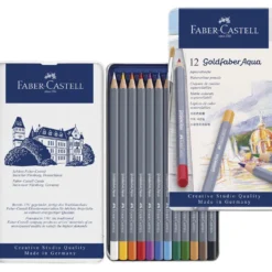 FABER-CASTELL Goldfaber Aqua, Aquarellstift im Metalletui
