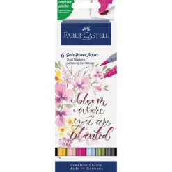 FABER-CASTELL Goldfaber Aqua Dual Marker 6er-Set