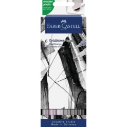 FABER-CASTELL Goldfaber Aqua Dual Marker 6er-Set