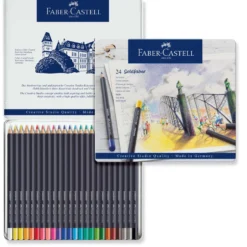FABER-CASTELL Goldfaber Farbstifte im Metalletui