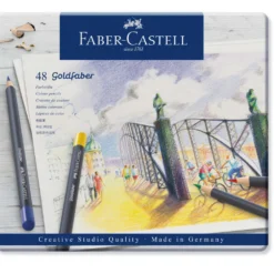 FABER-CASTELL Goldfaber Farbstifte im Metalletui