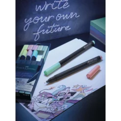 FABER-CASTELL Grip Fineliner, 0.4, 5er-Sets