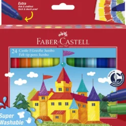 FABER-CASTELL Jumbo Superwashable Filzstift-Sets