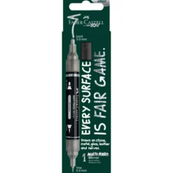FABER-CASTELL Mirror Marker Multimark 551 Chrome