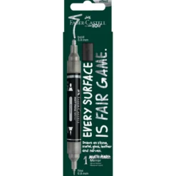 FABER-CASTELL Mirror Marker Multimark 551 Chrome