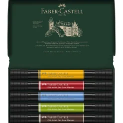 FABER-CASTELL Pitt Artist Pen Dual Marker im Kartonetui