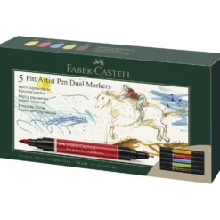 FABER-CASTELL Pitt Artist Pen Dual Marker im Kartonetui
