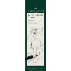 FABER-CASTELL Pitt Graphite Matt im Metall-Etui
