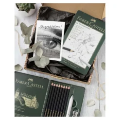 FABER-CASTELL Pitt Graphite Matt im Metall-Etui