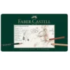 FABER-CASTELL PITT Monochrome-Set im Metall-Etui