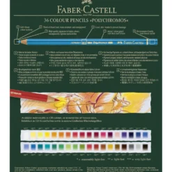FABER-CASTELL POLYCHROMOS Farbstifte-Atelierbox