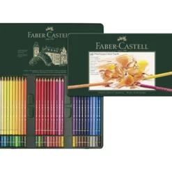 FABER-CASTELL POLYCHROMOS Künstler-Farbstifte im Metall-Etui