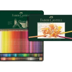 FABER-CASTELL POLYCHROMOS Künstler-Farbstifte im Metall-Etui