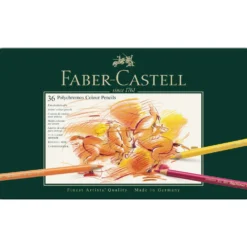 FABER-CASTELL POLYCHROMOS Künstler-Farbstifte im Metall-Etui