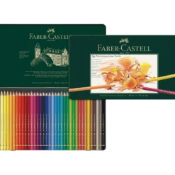 FABER-CASTELL POLYCHROMOS Künstler-Farbstifte im Metall-Etui