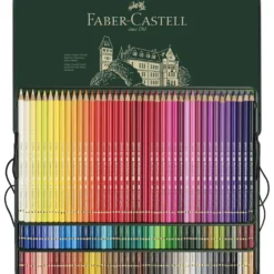 FABER-CASTELL POLYCHROMOS Künstler-Farbstifte im Metall-Etui