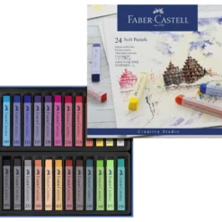 FABER-CASTELL Softpastell STUDIO QUALITY, Kartonetuis Softpastellkreiden