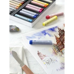 FABER-CASTELL Softpastell STUDIO QUALITY, Kartonetuis Softpastellkreiden