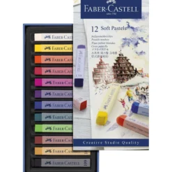 FABER-CASTELL Softpastell STUDIO QUALITY, Kartonetuis Softpastellkreiden