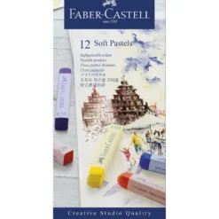FABER-CASTELL Softpastell STUDIO QUALITY, Kartonetuis Softpastellkreiden