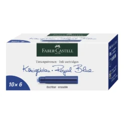FABER-CASTELL Standard Tintenpatronen, 6er Packung