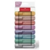 FABER-CASTELL Textmarker TL46 Metallic-Pastell, 8er Set