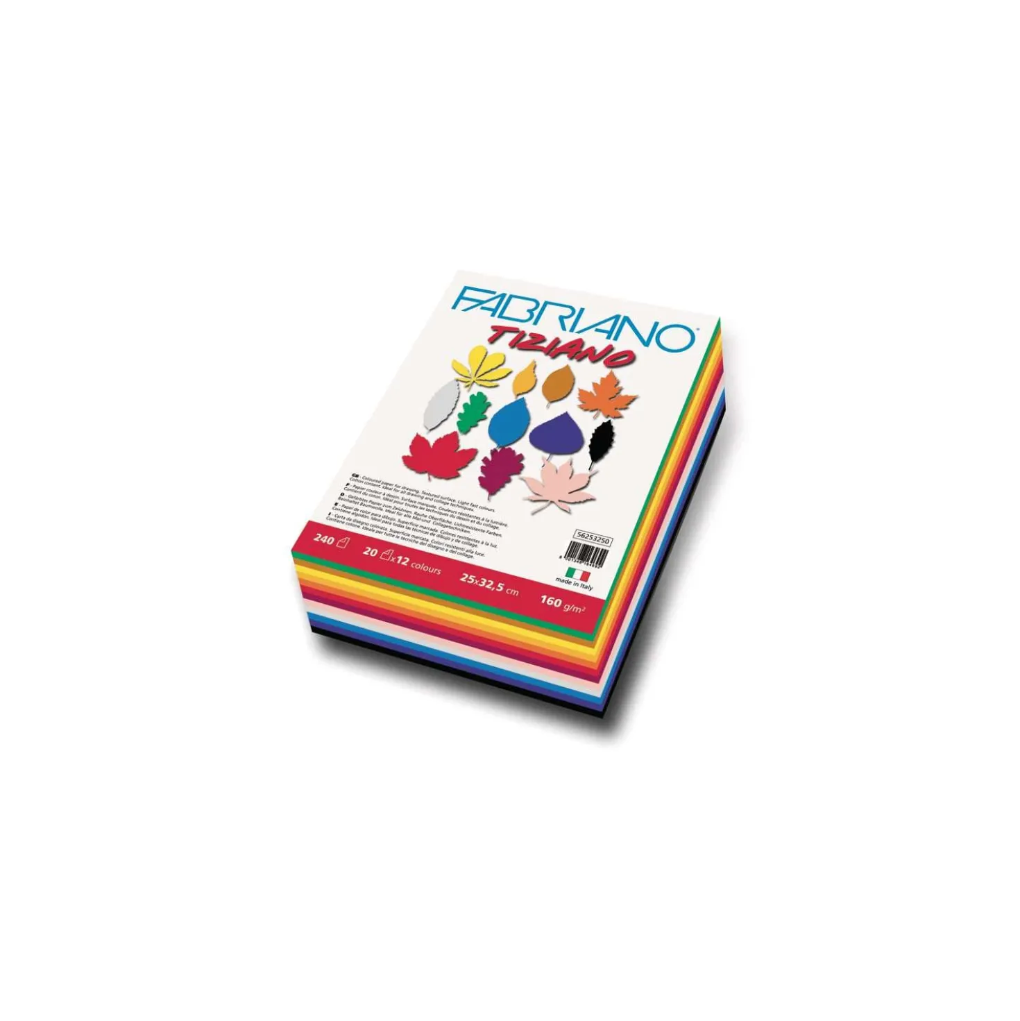 FABRIANO® Künstlerpapier Tiziano, Maxipack