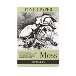 FABRIANO® Toned Paper Zeichenblock, Moos