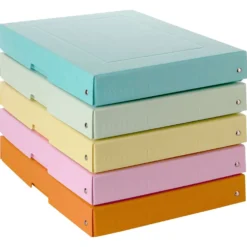 FALKEN Purebox Archivbox 5er-Sets, Pastell